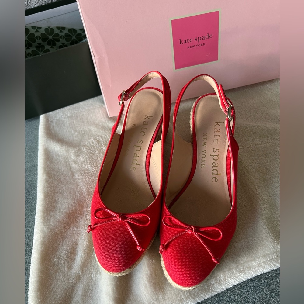 Kate Spade Panama Nights Wedges
